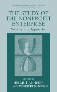 The Study of Nonprofit Enterprise edito da Springer US