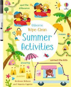 Wipe-clean Summer Activities di Kirsteen Robson edito da Usborne Publishing Ltd