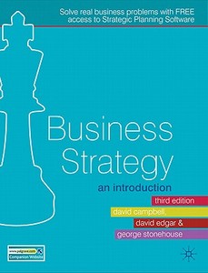 Business Strategy di David Edgar, George Stonehouse edito da Macmillan Education UK