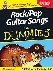 Rock/Pop Guitar Songs for Dummies di Andrew DuBrock edito da Hal Leonard Publishing Corporation