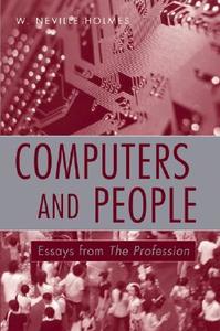 Computers and People di Holmes edito da John Wiley & Sons