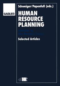 Human Resource Planning di David M. Schweiger edito da Gabler Verlag
