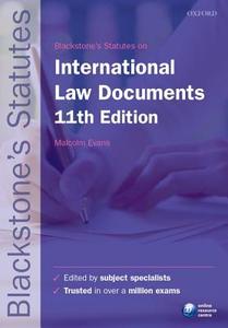 Blackstone\'s International Law Documents di Malcolm Evans edito da Oxford University Press