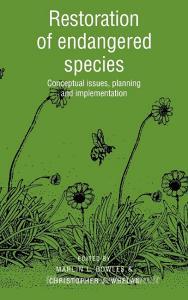 Restoration of Endangered Species edito da Cambridge University Press
