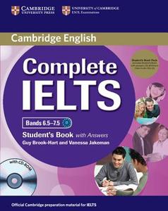 Complete Ielts Bands 6.5-7.5 Student's Pack (student's Book With Answers With Cd-rom And Class Audio Cds (2)) di Guy Brook-Hart, Vanessa Jakeman edito da Cambridge University Press