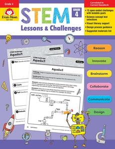 Stem Lessons and Challenges, Grade 4 di Evan-Moor edito da EVAN MOOR EDUC PUBL