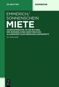 Miete di Volker Emmerich, Jürgen Sonnenschein edito da De Gruyter