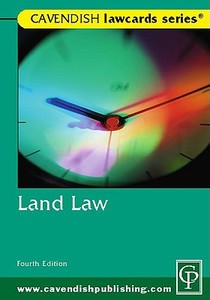 Cavendish: Land Lawcards 4/e di Routledge edito da Taylor & Francis Ltd