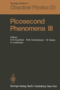 Picosecond Phenomena III edito da Springer Berlin Heidelberg
