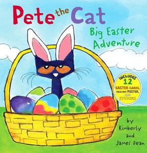 Pete the Cat: Big Easter Adventure [With 12 Easter Cards and Poster] di Kimberly Dean, James Dean edito da HarperTorch