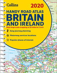 2020 Collins Handy Road Atlas Britain and Ireland di Collins Maps edito da HarperCollins Publishers