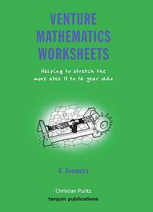 Venture Mathematics Worksheets - Geometry di Christian Puritz edito da Tarquin