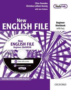 New English File: Beginner: Workbook With Key And Multirom Pack di Clive Oxenden, Christina Latham-Koenig, Jane Hudson edito da Oxford University Press