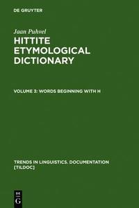 Words Beginning with H edito da Walter de Gruyter