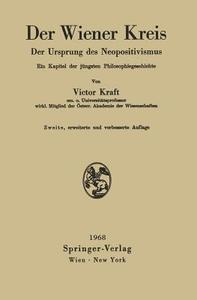 Der Wiener Kreis di Victor Kraft edito da Springer Vienna