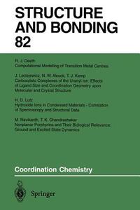 Coordination Chemistry edito da Springer Berlin Heidelberg