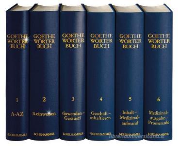 Goethe Wörterbuch, Band 7, Leinen di Michael Niedermeier, Rüdiger Welter, Christiane Schlaps edito da Kohlhammer W.