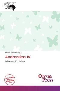 Andronikos IV. edito da Onym Press