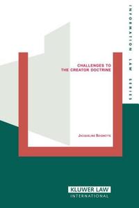 Challenges to the Creator Doctrine di J. Seignette edito da Springer