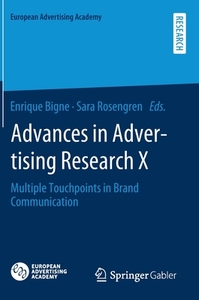 Advances In Advertising Research X edito da Springer-verlag Berlin And Heidelberg Gmbh & Co. Kg