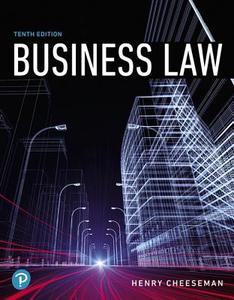 Business Law di Henry R. Cheeseman edito da Pearson Education (US)
