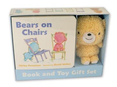 Bears on Chairs: Book and Toy Gift Set di Shirley Parenteau edito da Candlewick Press (MA)