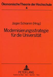 Modernisierungsstrategie für die Universität edito da Lang, Peter GmbH