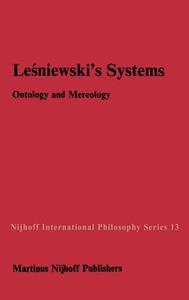 Lesniewski's Systems edito da Springer Netherlands