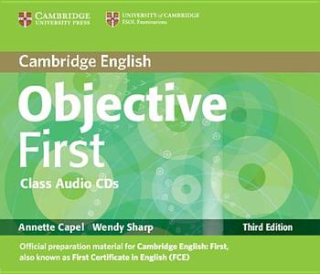Objective First Class Audio Cds (2) di Annette Capel, Wendy Sharp edito da Cambridge University Press