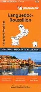 Languedoc-Roussillon - Michelin Regional Map 526 di Michelin edito da Michelin Editions Des Voyages