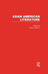 Asian American Literature edito da Taylor & Francis Ltd