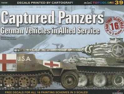 Captured Panzers di Marek Jaszczolt edito da Kagero Oficyna Wydawnicza