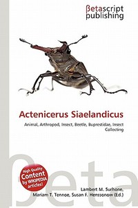 Actenicerus Siaelandicus edito da Betascript Publishing