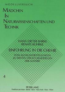 Einführung in die Chemie di Hans-Dieter Barke, Renate Kuhrke edito da Lang, Peter GmbH
