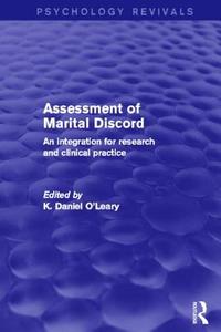 Assessment Of Marital Discord edito da Taylor & Francis Ltd
