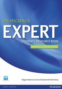Expert Proficiency Student's Resource Book (with Key) di Megan Roderick, Carol Nuttall, Nick Kenny edito da Pearson Longman