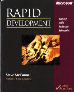 Rapid Development di Steve McConnell edito da Microsoft Press,U.S.