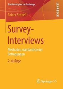 Survey-Interviews di Rainer Schnell edito da Springer Fachmedien Wiesbaden