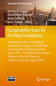 Sustainability Issues for the Deep Foundations edito da Springer-Verlag GmbH