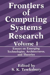 Frontiers of Computing Systems Research edito da Springer US