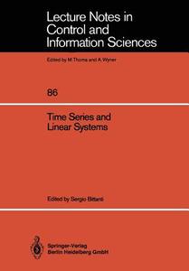 Time Series and Linear Systems edito da Springer Berlin Heidelberg