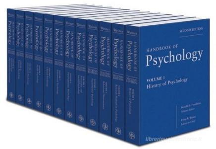 Handbook of Psychology,, 12 Volume Set di Irving B. Weiner edito da WILEY