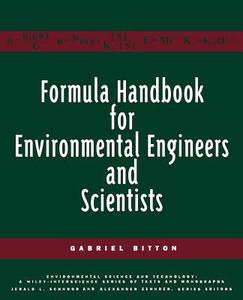 Formula Handbook di Bitton edito da John Wiley & Sons