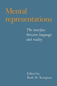 Mental Representations edito da Cambridge University Press