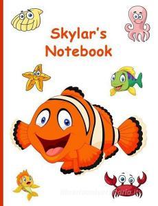 Skylar's Notebook: 7.44 X 9.69, 160 Wide-Ruled Pages di My Precious Journals edito da INDEPENDENTLY PUBLISHED