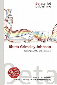 Rheta Grimsley Johnson edito da Betascript Publishing