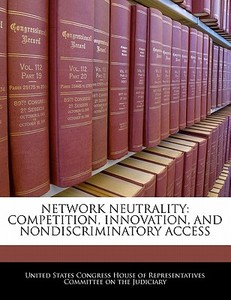 Network Neutrality edito da Bibliogov
