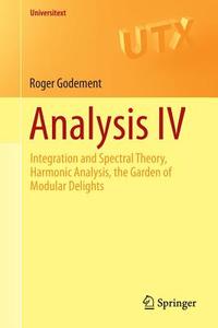 Analysis IV di Roger Godement edito da Springer-Verlag GmbH