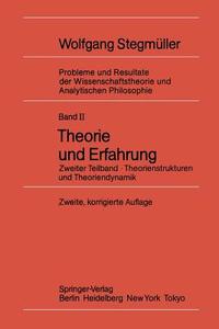 Theorie und Erfahrung di Wolfgang Stegmüller edito da Springer Berlin Heidelberg