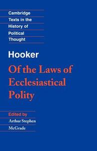 Hooker di Richard Hooker edito da Cambridge University Press